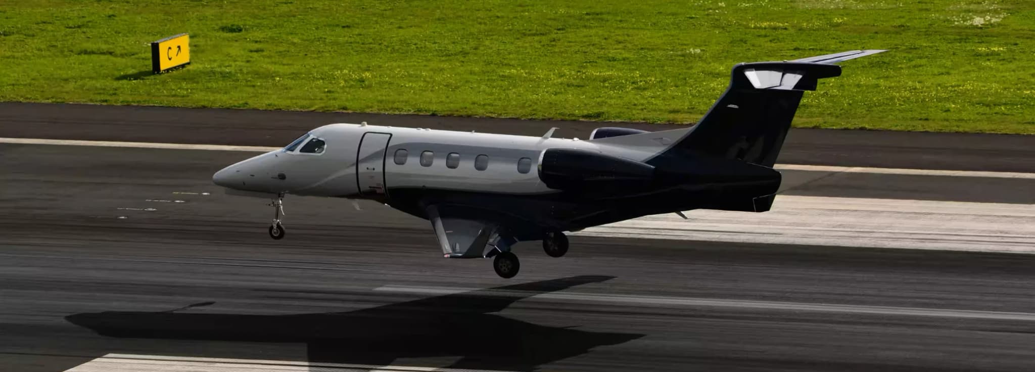Phenom 300 charter aircraft for roomy long-range private jet flights