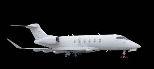 Challenger 300 super midsize jet available for private charter