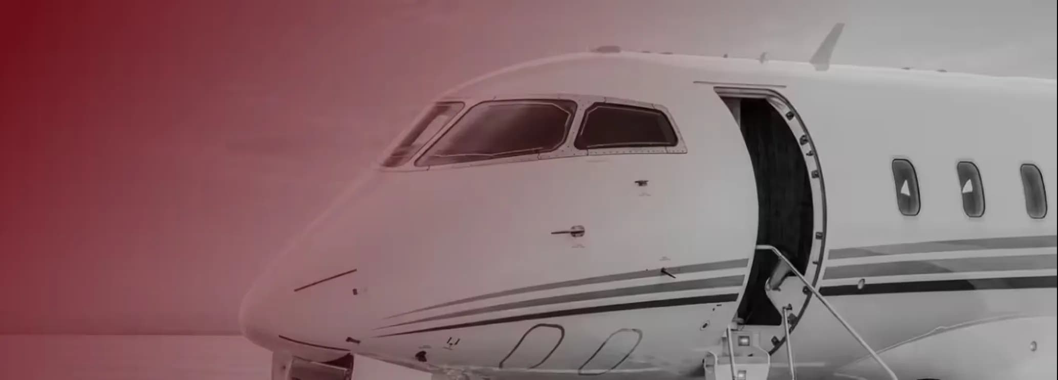 Private jet parked at Luis Munoz Marin International Airport in San Juan after a nonstop charter flight from Miami, offering fast access to Puerto Rico's business districts and luxury resorts.