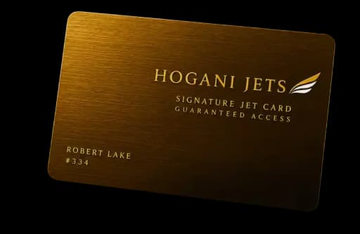 Signature Jet Card private jet membership plan